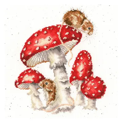 The Fairy Ring (XHD101) Cross Stitch Kit by Wrendale Designs