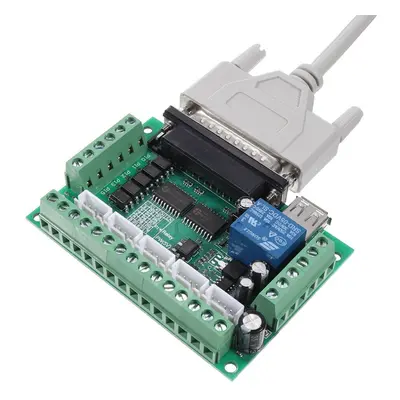 5 Axis Stepper Driver For Mach3 Protection Transmission Anti Reverse Module Board CNC Controller