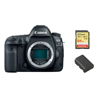 CANON EOS 5D IV Body + Sandisk 64G SD card + LP-E6N Battery