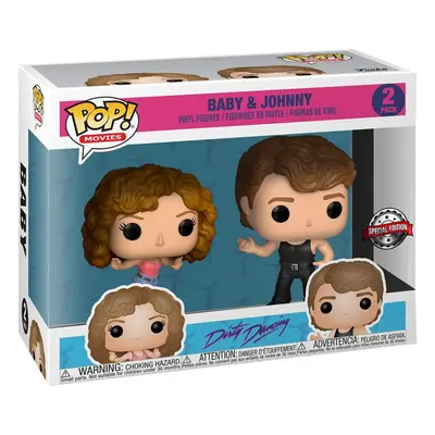 Funko - Figurine Dirty Dancing - 2-Pack Baby & Johnny Exclu Pop 10cm