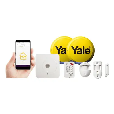 Yale SR-330 White security alarm system