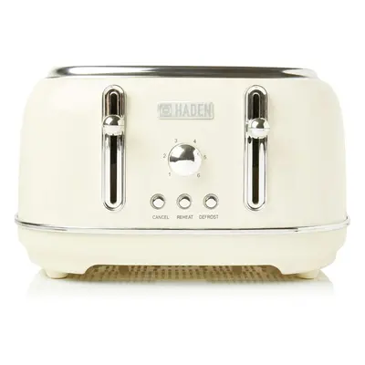 Cream Toaster Slices - Electric stainless steel toaster with warming and defrosting function - E