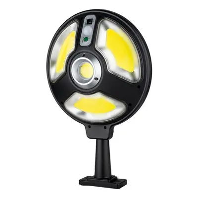 (B) Solar Camping Light Modes Sensor Garden Wall Light Outdoor COB LED Waterproof Smart Remote C