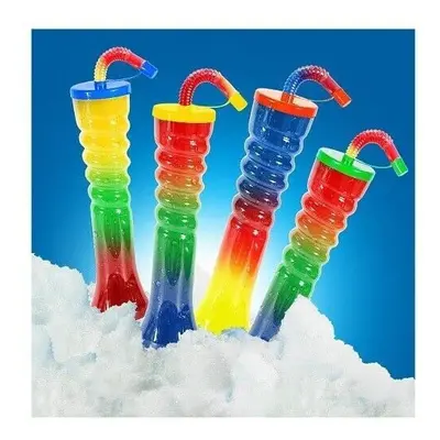 Novelty TWIST Slush cups 17oz 500ml Parties BBQ Barware Drinks cup