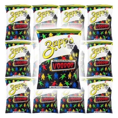 Zapp's Potato Chips, VooDoo New Orleans Kettle Style, 1.5oz (8-Pack)