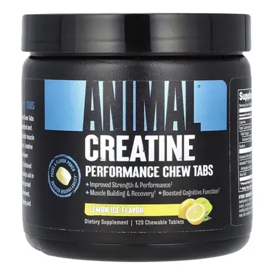 Animal Creatine Chews, Lemon Ice (EAN 039442005182) - chewable tablets