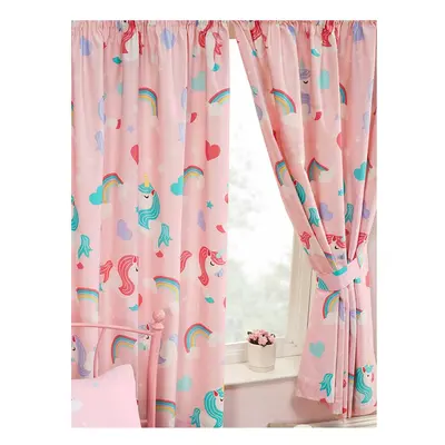 (66 X 72) I Believe In Unicorns Lined Curtains