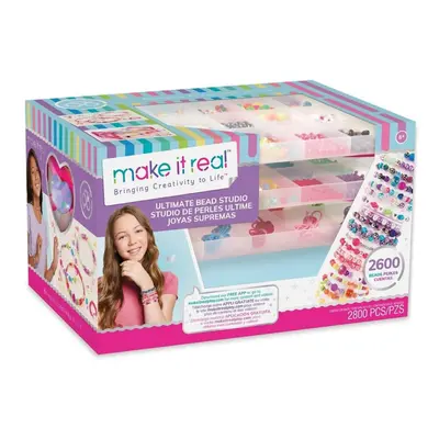 Make It Real Deluxe Jewellery Bead Art Set, Ultimate Studio - Multi Pieces