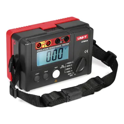 Uni-t Ut501a 1000v Insulation Resistance Meter Ground Tester Megohmmeter Voltmeter W/lcd Backlig