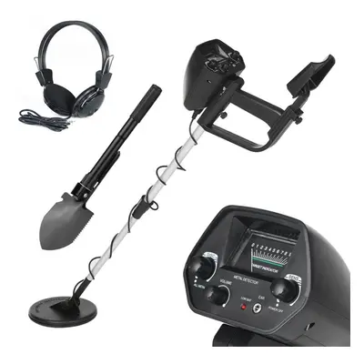 (With Headphone & Shovel) Kkmoon Metal Detector Underground Professional Gold Treasure Hunter Tr