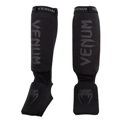 VENUM KONTACT ELASTICATED SHIN GUARDS - BLACK/BLACK