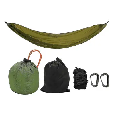 (Army Green) Camping Hammock,hammock, Portable Parachute Hammock With Storage Bag And Snap Hook 