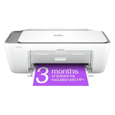 (White/Grey, HP DeskJet 2820e) DeskJet 2820e All in One Printer | Perfect for Home | Colour | Wi