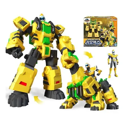 (Max) Mini Force Toy Anime Super Dinosaur Power Machine Transformation Robot Model Set