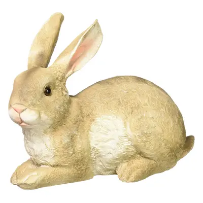 Design Toscano Bashful, the Bunny, Lying Down Garden Rabbit Statue