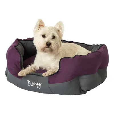 (Purple, Medium) Dog & Cat Anti Anxiety Sofa Bed, Machine Washable