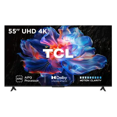 TCL V6C 55" 4K Ultra HD Smart Google TV [2025] â Crisp, Immersive, and Responsive