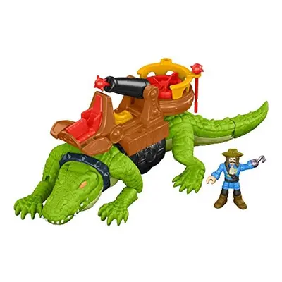 Fisher-Price Imaginext gÃ¥ende krokodil och piraten Krok