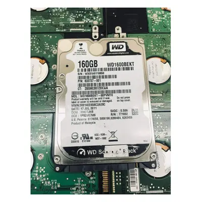 New 160GB 2.5 7200RPM SATA Hard Drive Western Digital WD1600BEKT