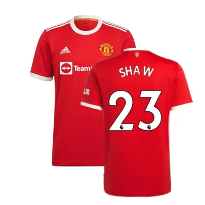 (3XL) Man Utd Home Shirt (SHAW 23)