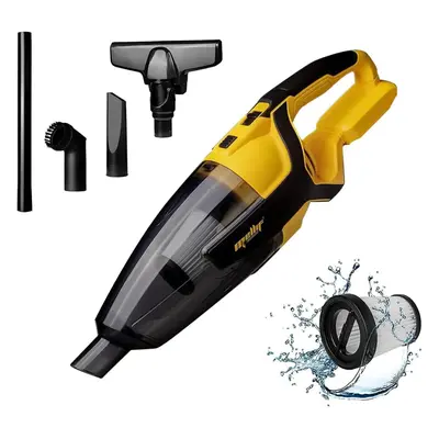 Cordless Car Vacuum Cleaner for Dewalt 18V Battery (Without Battery), Handheld Portable Wet and 