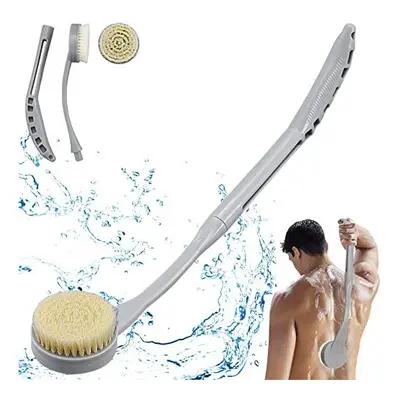 Back Brush Long Handle for Shower, 20.5â Back Bath Brush for Shower, Back Scrubber, Exfoliatio