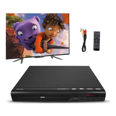 Full HD 1080P Multi-Region HDMI DVD Player USB Port, Remote,UK Plug