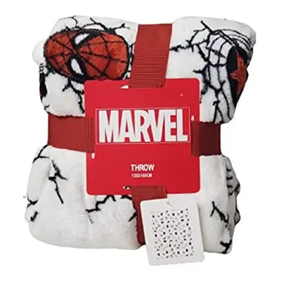 Marvel Avengers Bed Fleece Throw Soft Warm White Cosy Home Blanket 125cm x 150cm