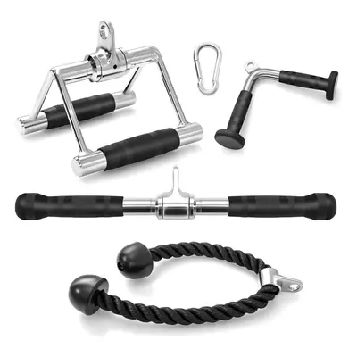 Cable Machine Attachment Set LAT Pulldown Attachments Home Gym