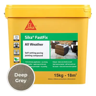 Sika FastFix All Weather Jointing Compound Deep Grey