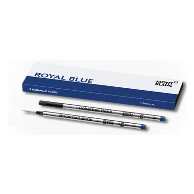 Montblanc Rollerball Refills (M) Royal Blue - Quick-Drying Pen