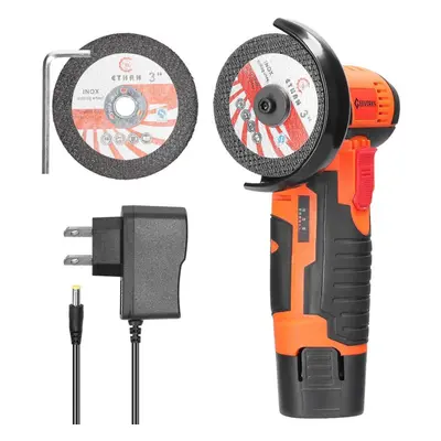 (US Plug 1pcs battery) 19500rpm Electric Grinding Tool Multifunctional Mini Grinder Handheld Cut