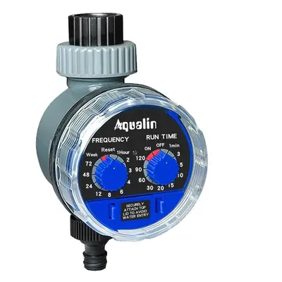 (blue) Garden Watering Timer Ball Valve Automatic Electronic Water Timer Home Garden Irrigation 