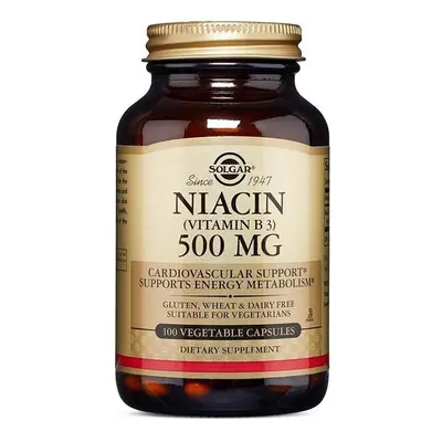 Solgar Niacin (Vitamin B3) mg Vegetable Capsules