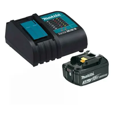 Makita BL1830 Lithium Ion 3.0ah Battery + DC18SD 9.6-18v Charger