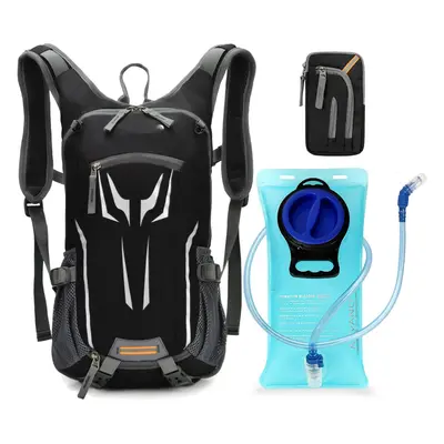 Bike Backpack, Cycling Hydration Backpack with 2L Water Bladder, Lightweight MTB Rucksack, Bicyc