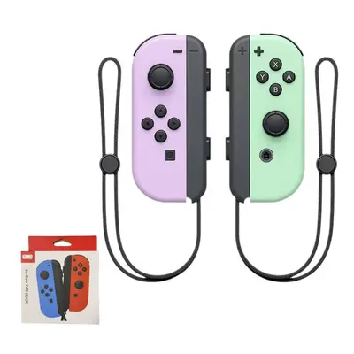 (Purple Green) Game Switch Console Bluetooth Left Right Handle Hand Rope Abs Multifunction