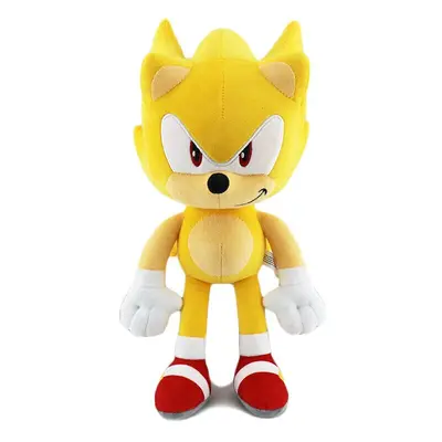 (Super Sonic) Sonic The Hedgehog Shadow Super Sonic Plush Doll Toy Kids Gifts