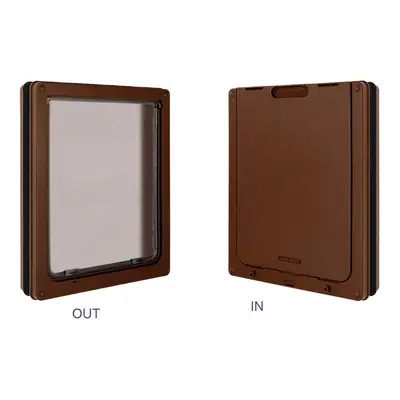 Dog Mate Large Dog Door 216B Brown