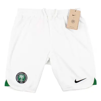 (XLB) Nigeria Away Shorts (White) - Kids