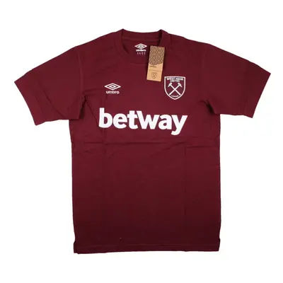 (S) West Ham Leisure Tee (Tawny Port)