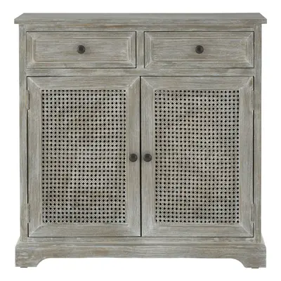 Premier Housewares Heritage Door / Drawer Slate Grey Cabinet