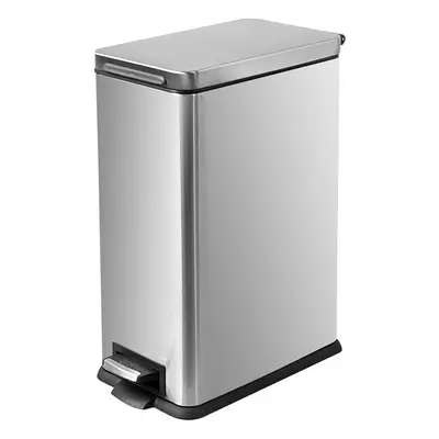 30l Kitchen Trash Can, Stainless Steel Trash Can,, Slim Footed Trash Can with Removable Inner Bi