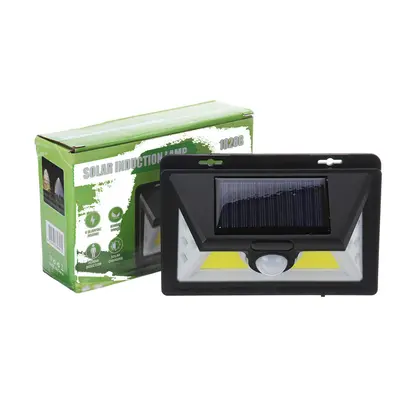 COB LED Wall Solar Light PIR Motion Sensor Outdoor Garden Yard Lamp Waterproor