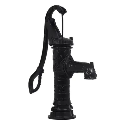 vidaXL Garden Hand Water Pump Cast Iron Well Farm Irrigation Outdoor Ornament