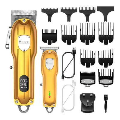 SURKER Professional Hair Clipper Household Hair Trimmer Barber Clipper Machine