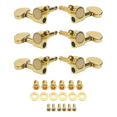 3R3L Semicircle Button Guitar Tuning Pegs Machine Heads Tuners Guitar Parts