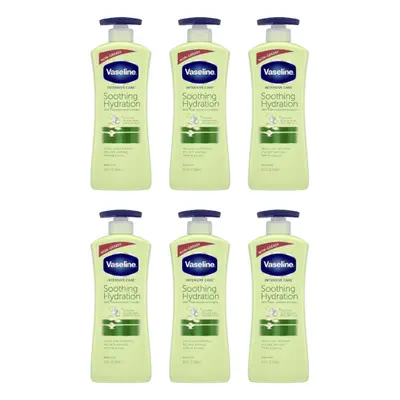 Vaseline Intensive Care Aloe Soothe Soothing Hydration Body Lotion 600ml - Pack of