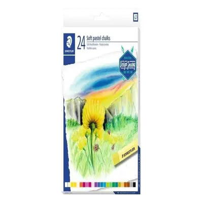 Staedtler Karat Premium Quality Soft Pastel Chalks 2430C24