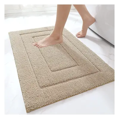 Bath Mat x cm,Non-Slip Bathroom Mat Machine-Washable,Ultra Soft and Water Absorbent Bath Rug